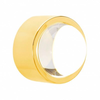 Spot Vägglampa Round guld
