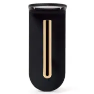 Stilnovo - 2Nights W2 LED-vägglampa, svart-guld