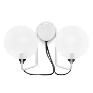 Stilnovo - Bugia LED-vägglampa, vit, 2 lampor