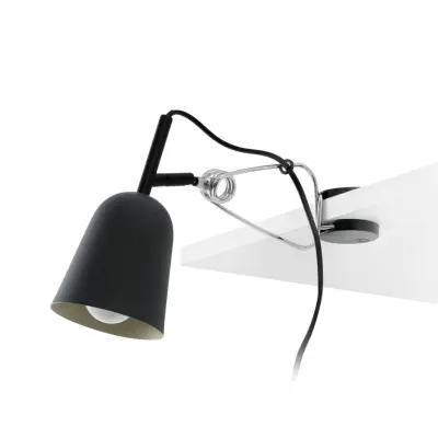 Studio-klämlampa, svart/beige, metall FARO BARCELONA - Vardagsrum - Modern - Med en ljuskälla