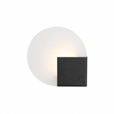 Sun Vägglampa Svart strukturlack