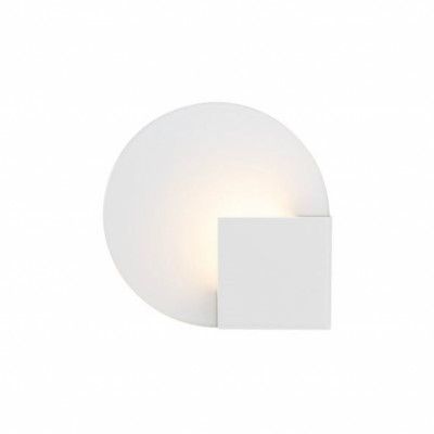 Sun Vägglampa Vit strukturlack