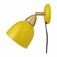 Superliving Urban vägglampa kort arm Amber (gul)