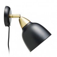Superliving Urban vägglampa kort arm Matt real black (svart)