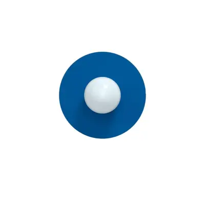 Swedish Ninja - Candy Big Circle 360 S vägglampa, blå