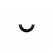 Swedish Ninja - Candy Little Circle 180 S Vägglampa Ninja Black