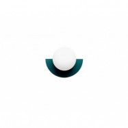 Swedish Ninja - Candy Little Circle 180 S Vägglampa Peacock Green