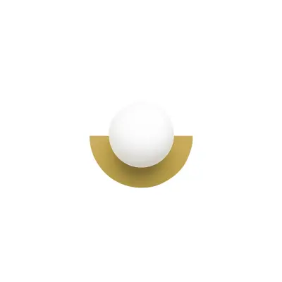 Swedish Ninja - Candy Little Circle 180 S vägglampa, gul