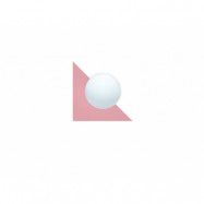 Swedish Ninja - Candy Little Triangle Vägglampa Bubblegum Pink