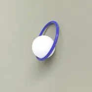 Swedish Ninja - Hula Hoop Vägglampa Electric Blue