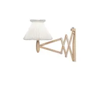 Table/wall lamp, black, incl. shade 6-17