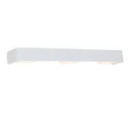 Taurus vägglampa, vit 60cm