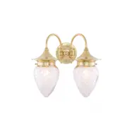 Tigerstedt Vägglampa IP24, mässing