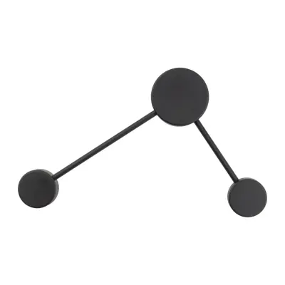 TK Avia vägglampa - svart metall