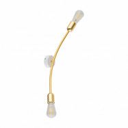 TK Helix vägglampa - guld metall