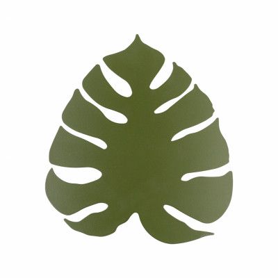 TK Monstera vägglampa - grön metall