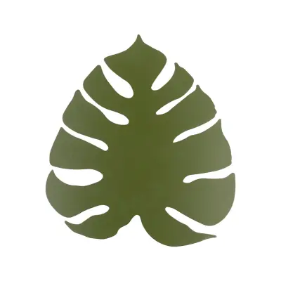 TK Monstera vägglampa - grön metall