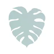 TK Monstera vägglampa - mintmetall