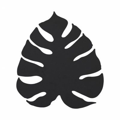 TK Monstera vägglampa - svart metall