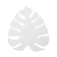 TK Monstera vägglampa - vit metall