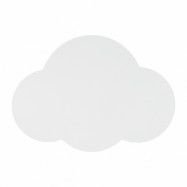 TK Sky barnlampa - vit metall