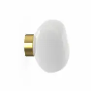 Tom Dixon - Melt Surface LED LED-vägglampa Mini Opal/Guld