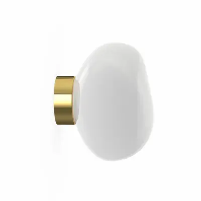 Tom Dixon - Melt Surface LED LED-vägglampa Mini Opal/Guld