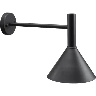 Tripp fasadlampa, svart 50cm