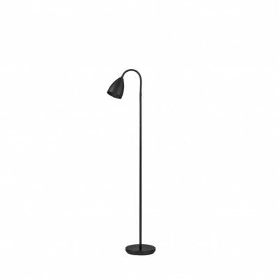 Trotsig golvlampa mattsvart GU10