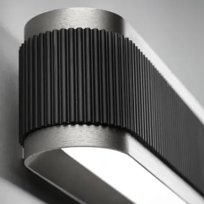 Twist W1 Switch Tune LED-vägglampa, titan – LIGHT-POINT - Hall - Modern - Aluminium - Med en ljuskälla