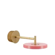 UMAGE - Asteria Short LED-vägglampa, rosé/mässing, fast anslutning