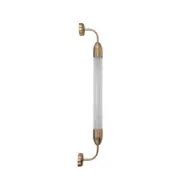 UMAGE - Lemon Squeeze Vägglampa Singel Long Plated Brass