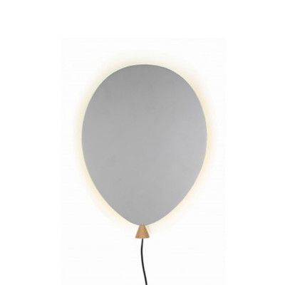 Globen Lighting Vägglampa Balloon grå