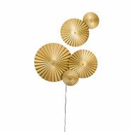 Vägglampa Omega Guld