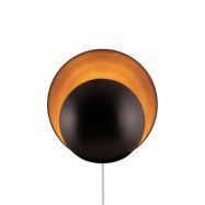 Vägglampa Orbit Svart
