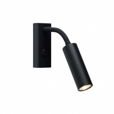 Pipeline vägglampa flex mattsvart GU10 MR11
