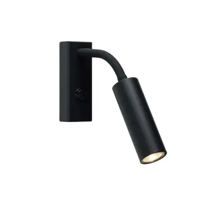 Pipeline vägglampa flex mattsvart GU10 MR11