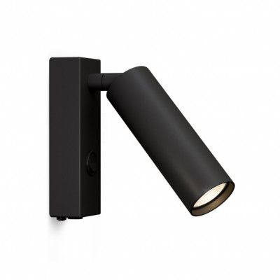 Pipeline vägglampa mattsvart GU10 MR11