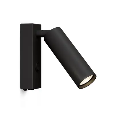 Pipeline vägglampa mattsvart GU10 MR11
