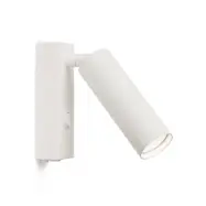 Pipeline vägglampa mattvit GU10 MR11