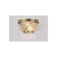 Vägglampa Queen Antikmässing 14cm