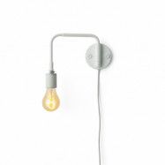 Vägglampa Tribeca Staple vit