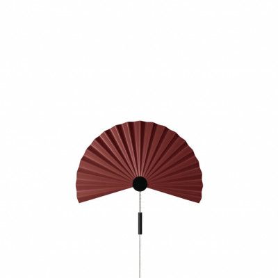 Vägglampa Zen 35 Maroon