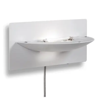 Vaggeryd vägglampa, vit 12cm