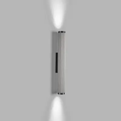 Velvet W1 Switch Tune LED-vägglampa, titan – LIGHT-POINT - Vardagsrum - Modern - Aluminium - Med en ljuskälla
