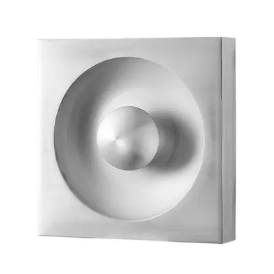 Verpan - Spiegel Vägglampa/Plafond Brushed Aluminium