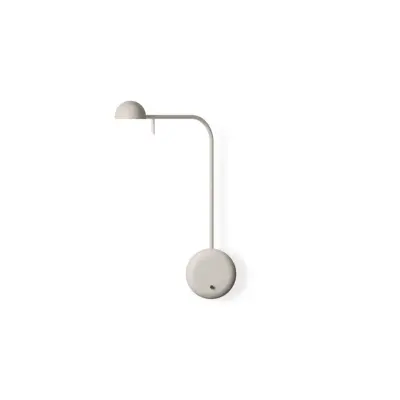 Vibia - Pin 1680 LED-vägglampa, 39 cm, krämfärgad