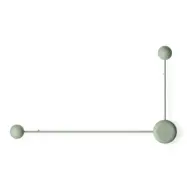 Vibia - Pin 1694 LED-vägglampa, 2 lampor, grön