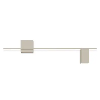 Vibia - Structural 2610 LED-vägglampa, ljusgrå