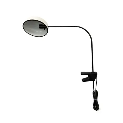 Vintage by Bright 1-2-3 Klämlampa svart/vit 55 cm